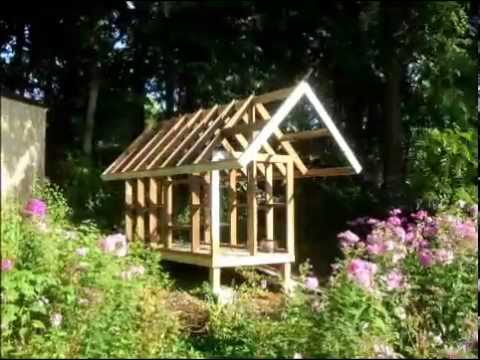 Building the kids' playhouse timelapse