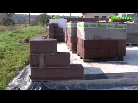 Budowa osiedla domów z keramzytobetonowych elementów Leca® BLOK