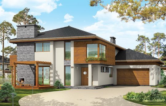 Projekt domu Południowy
