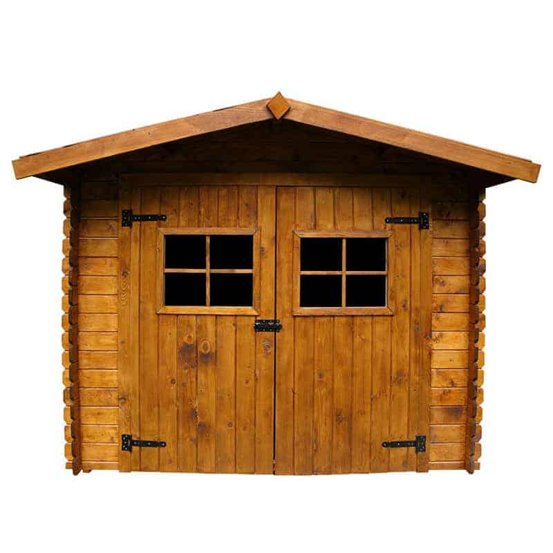Garaż drewniany