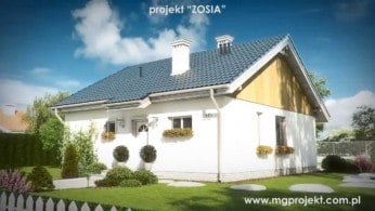 Projekt ogrodu dla domu Zosia