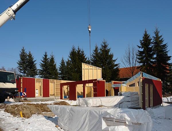 Budowa domu prefabrykowanego