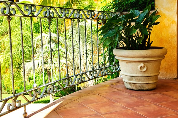 balustrada kuta balkon