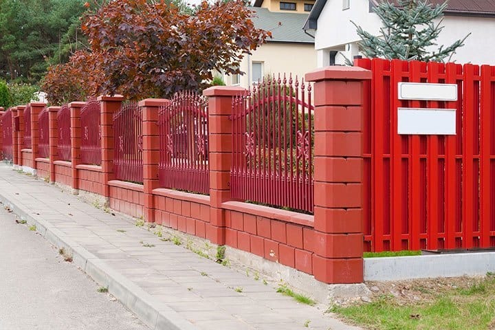Parkan wokół domu