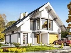 Projekty domów z poddaszem: zalety, wady i powierzchnia użytkowa