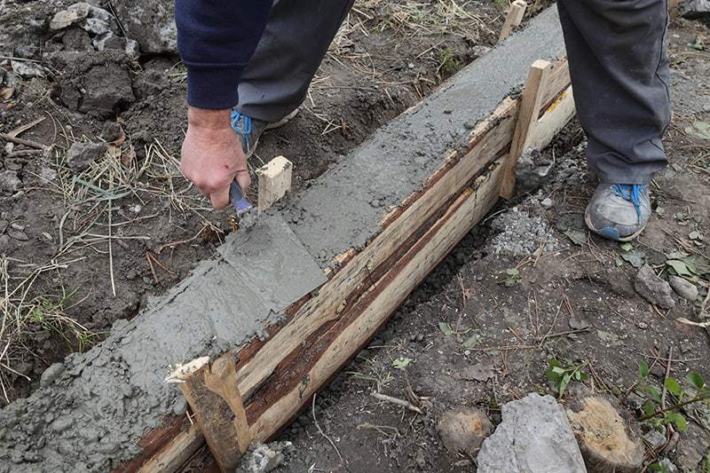 ława fundamentowa Etapy wykonania ławy fundamentowej