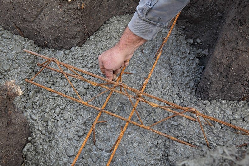 ława fundamentowa Zbrojenie ławy fundamentowej