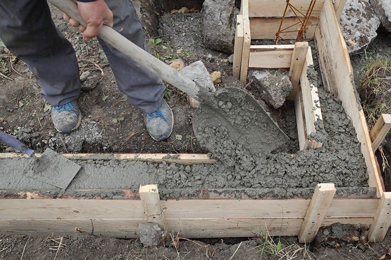 ława fundamentowa Betonowanie