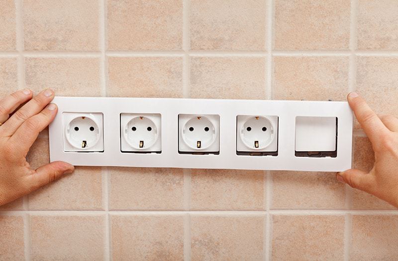 Gniazdka elektryczne rozmieszczenie w domu