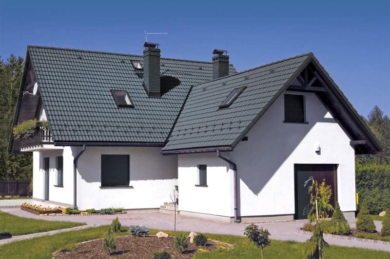 Kominek wentylacyjny Powierzchnie na dachówkach cementowych