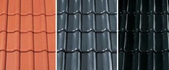 Powierzchnie na dachówkach ceramicznych