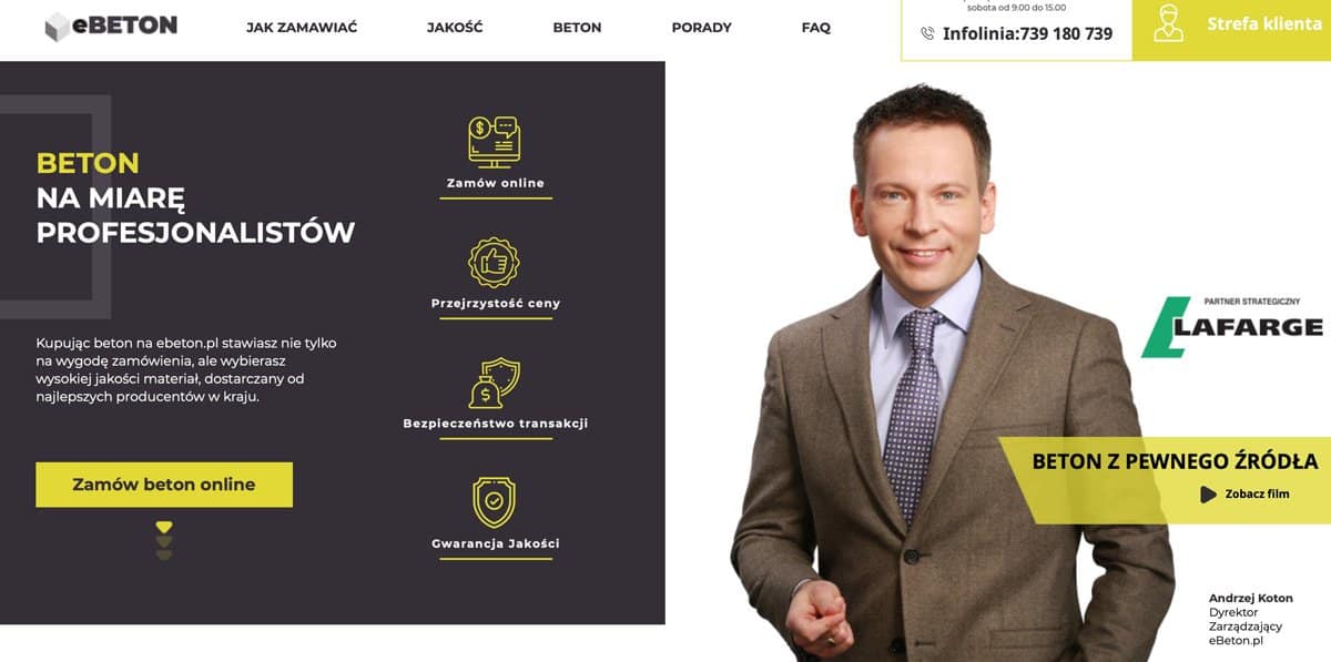 Zakup betonu online