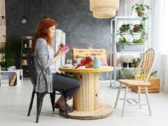 Decoupage dekoracje w domu DIY