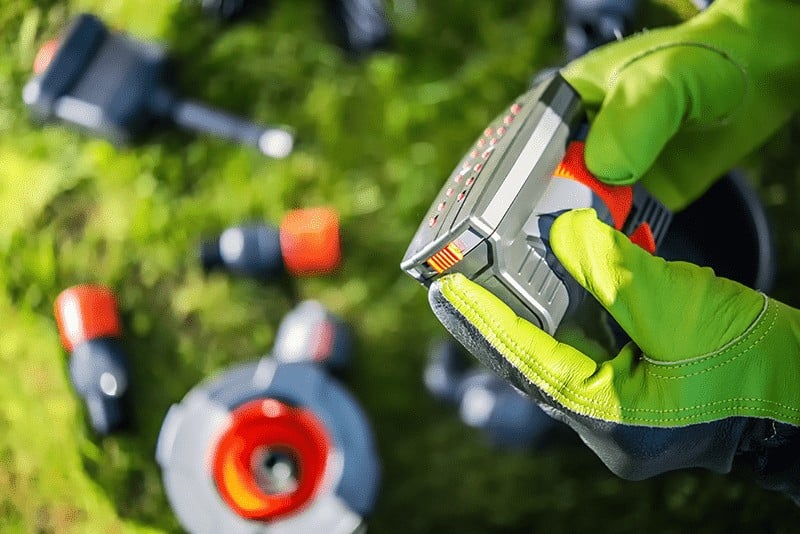 nawadnianie Projekt automatycznego nawadniania ogrodu