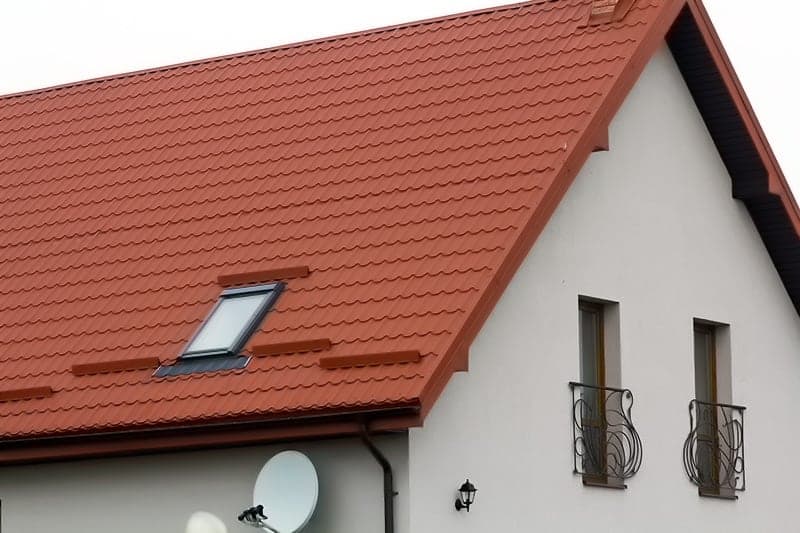 dach jętkowy Dach w domu jednorodzinnym