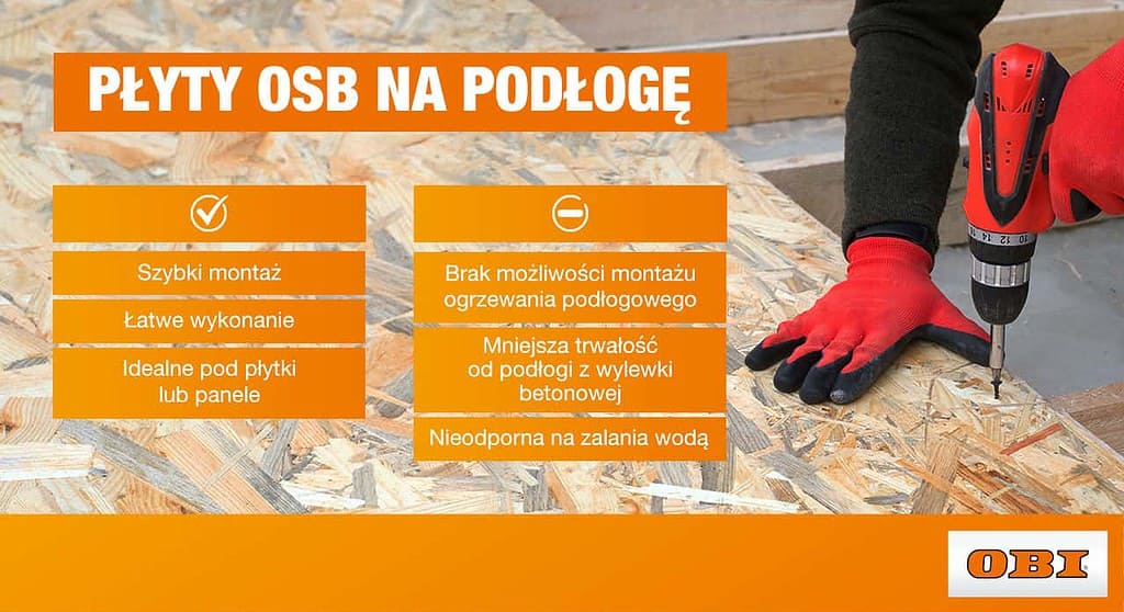 Podłoga z płyt OSB — jak zrobić? | BLOG BUDOWLANY Płyty OSB na podłogę są szybkie i łatwe w montażu, ale nieodporne na zalanie