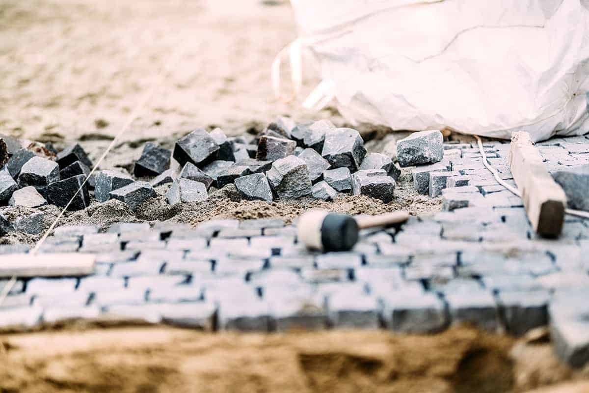 Suchy beton Suchy beton pod kostkę