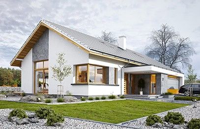 Projekty domów z garażem