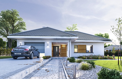 Projekty domów parterowych