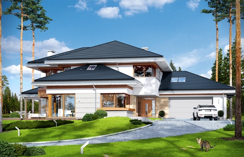 Projekty dużych domów