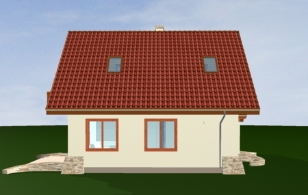 Animacja - Projekt domu D03 z garażem