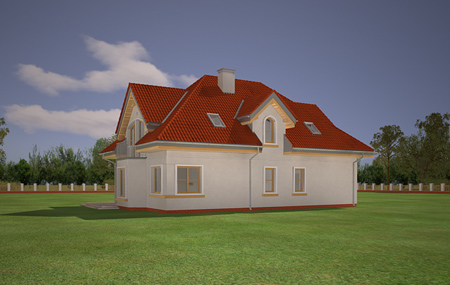Animacja - projekt domu Weronika