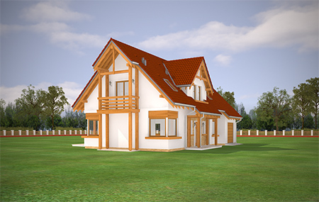 Animacja - Projekt domu Bartek 