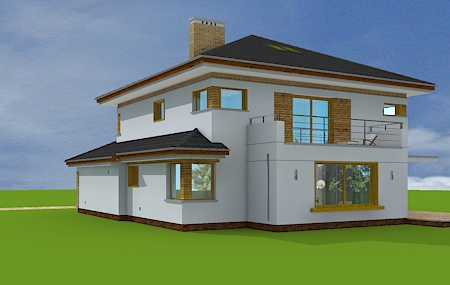 Animacja - projekt domu Opal