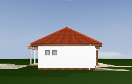Animacja - projekt domu Klejnot z garażem 