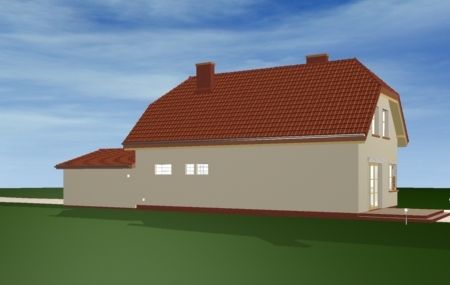 Animacja - projekt domu Krzysztof