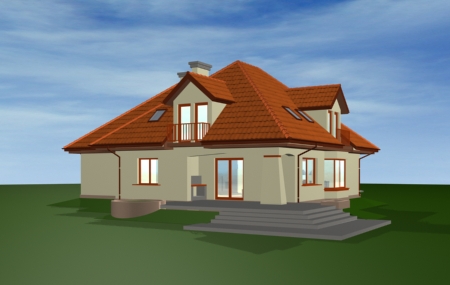 Animacja - Projekt domu Agnieszka