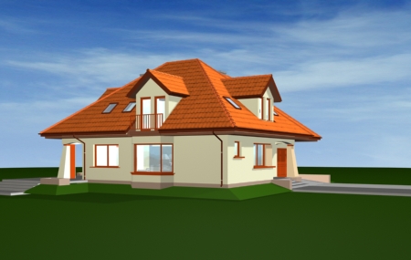 Animacja - Projekt domu Agnieszka