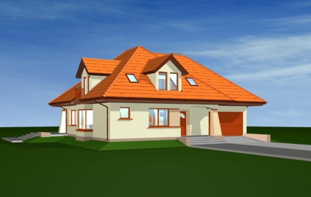 Animacja - Projekt domu Agnieszka