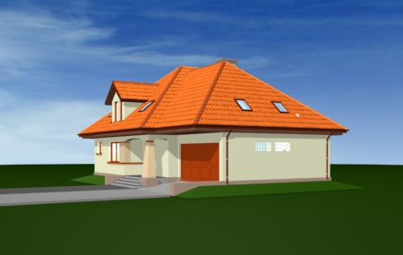 Animacja - Projekt domu Agnieszka