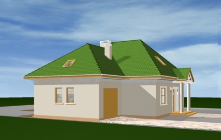 Animacja - projekt domu Mazurek 2