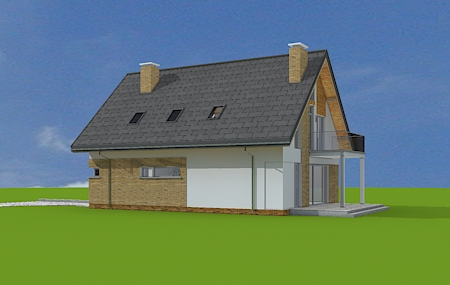 Animacja - projekt domu Miejski