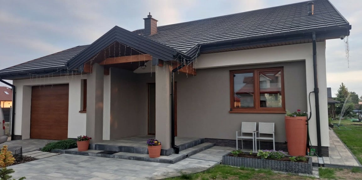 Realizacja domu Parterowy wąski 2