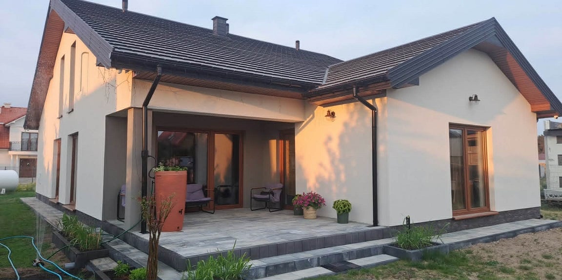 Realizacja domu Parterowy wąski 2