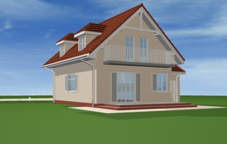Animacja - Projekt domu Pierwszy dom 3