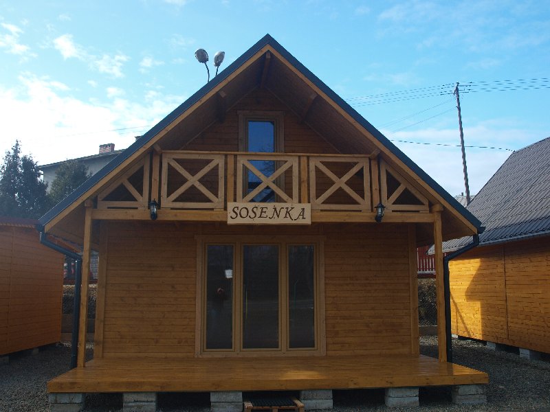 Realizacja domu Sosenka drewniana
