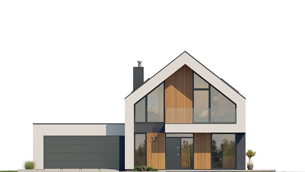 Projekt domu Amber 5 elewacja