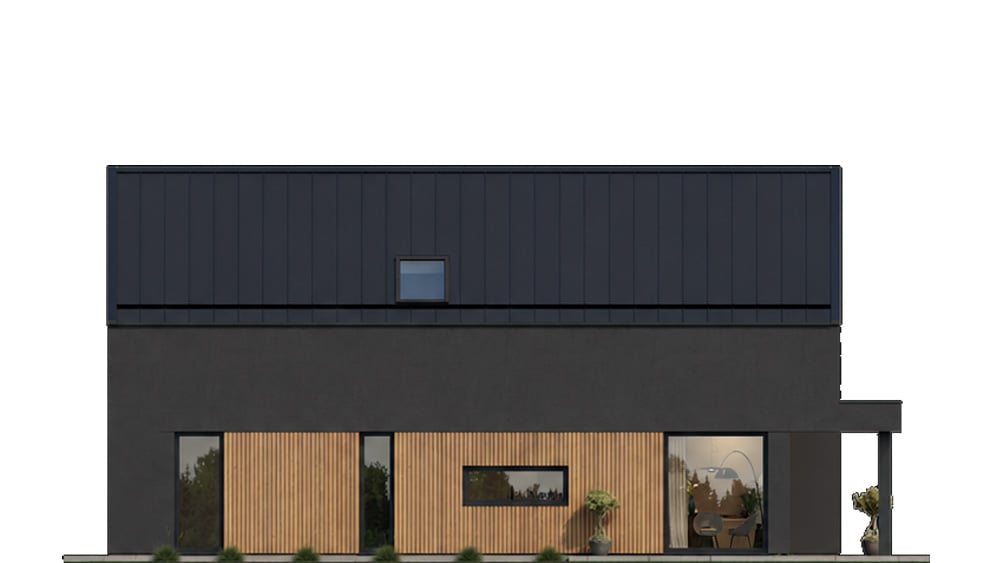 Projekt domu Amber 5 B elewacja