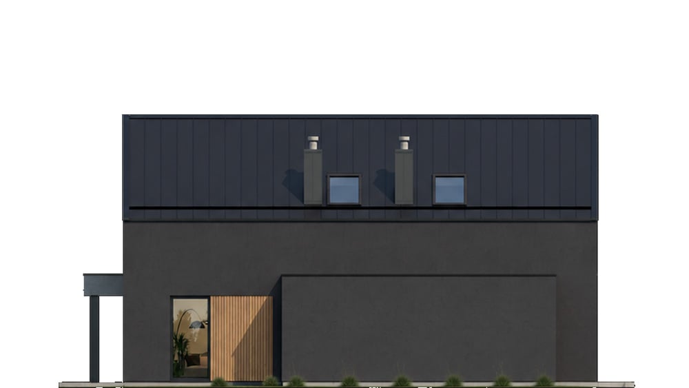 Projekt domu Amber 5 B elewacja