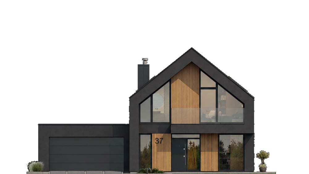Projekt domu Amber 5 B elewacja