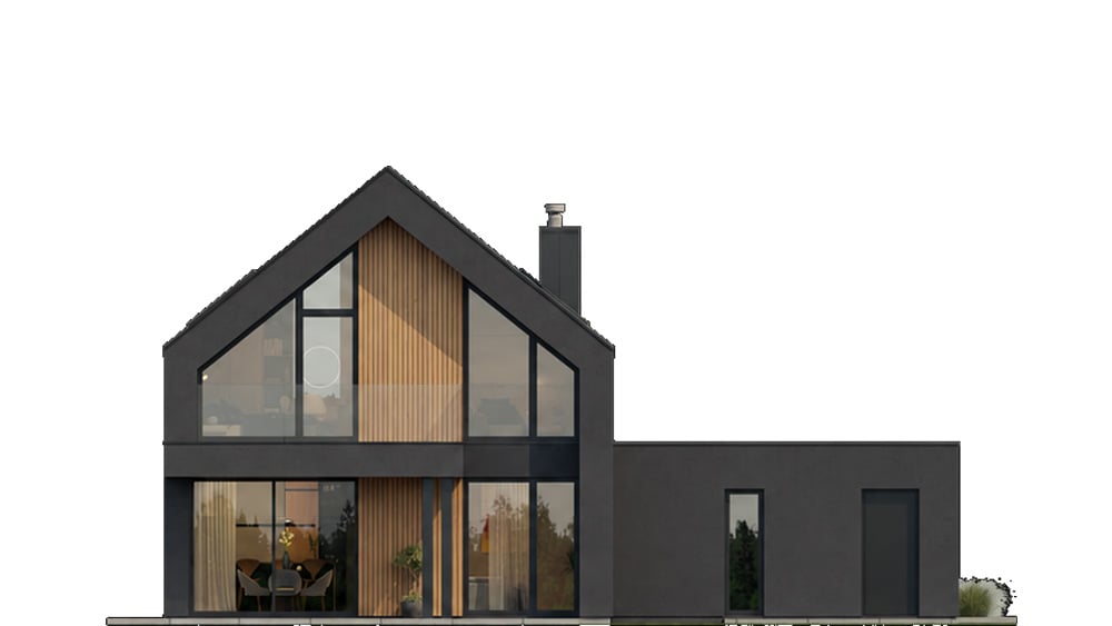 Projekt domu Amber 5 B elewacja
