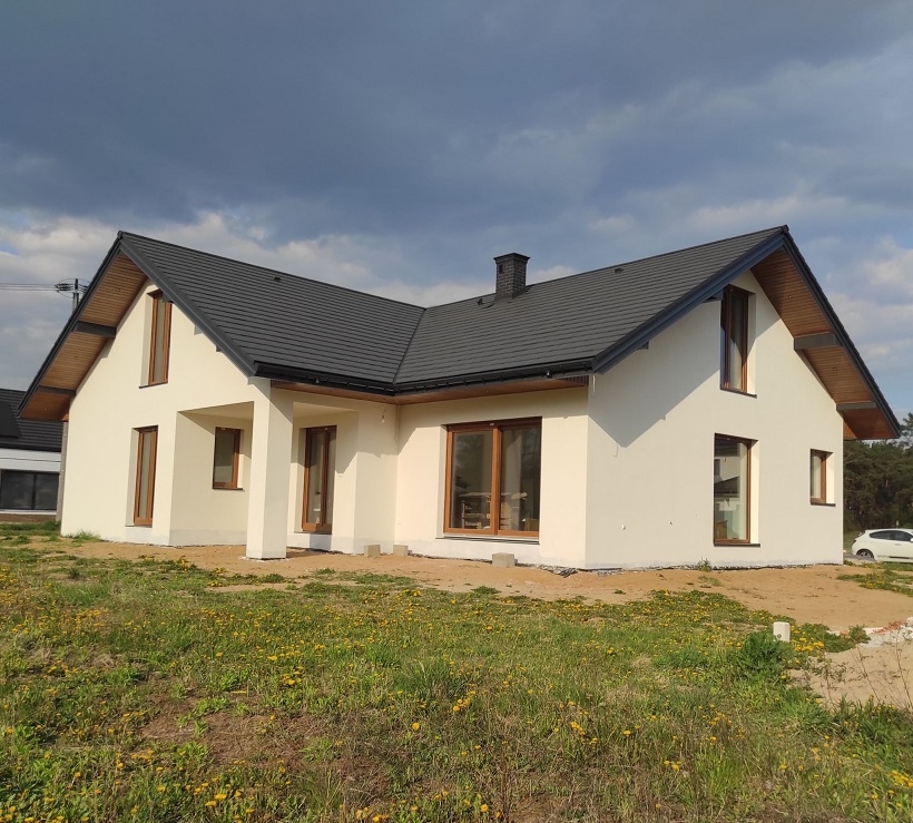 Realizacja domu Doskonały 2 wariant D 