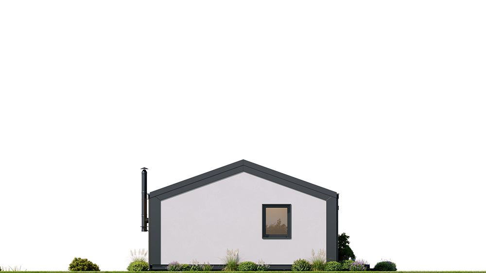 Projekt domu MG 2 wariant 15 B - elewacja