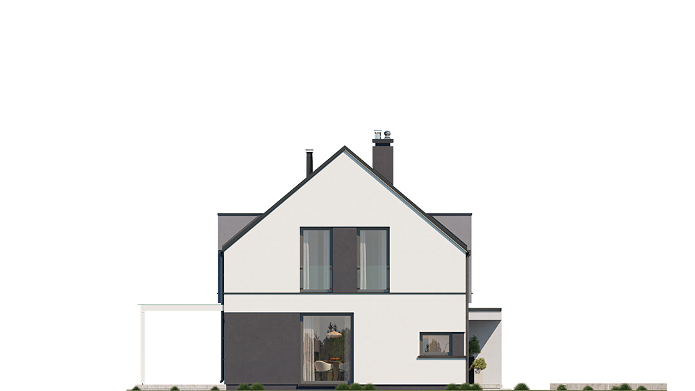 Projekt domu Przyjemny 2 - elewacja