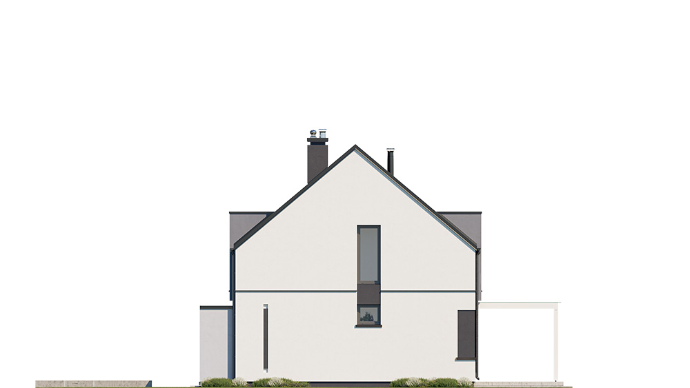 Projekt domu Przyjemny 2 - elewacja