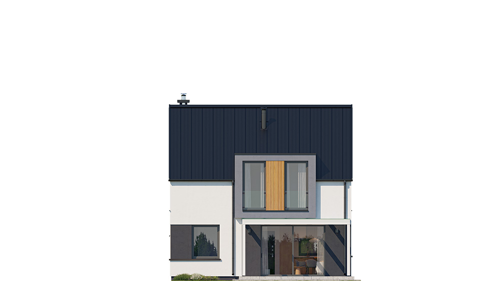 Projekt domu Przyjemny 2 - elewacja